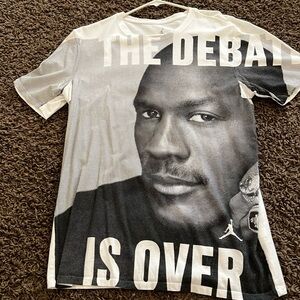 Air Jordan “the debate is over” tee